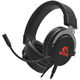 Marvo Scorpion HG9052 gaming slušalice, 3.5 mm/USB, crna/crvena, 110dB/mW, mikrofon