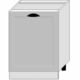 Adele kuhinjski element 1 vrata 60x52,4x82 sivi/beli