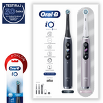 Oral B iO9 Duo Pack Električne četkice, Crna/Roze