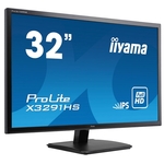 Iiyama ProLite X3291HS-B1 monitor, IPS, 31.5"/32", 16:9, 1920x1080, 60Hz, HDMI, DVI, VGA (D-Sub)