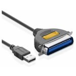 UGREEN Kabl za štampač USB na IEEE1284 Parallel 2m, 20225