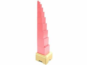 Montessori Pink Kula Sa Postoljem Ats0047