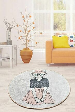 Conceptum Hypnose Cat Women Multicolor Carpet (100 cm)