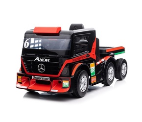 Kamion za decu sa prikolicom na akumulator MERCEDES-BENZ (Model 283 crvena)