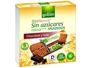 Gullon Keks Snack soja-čokolada 144g
