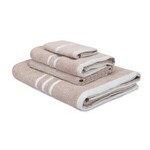 Linda - Cappuccino Cappuccino Towel Set (4 Pieces)