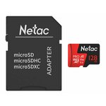Netac P500 Extreme Pro NT02P500PRO-128G-R, microSDXC 128GB memorijska kartica