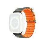 MOYE Smart Watch Ocean Strap 44/45/49mm Cury/Orange