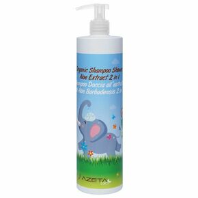 AzetaBio Organski šampon za kosu i telo sa aloe verom 500 ml