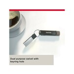 SANDISK USB 128GB iXpand Flash Drive Luxe za Iphone/Ipad 1400032