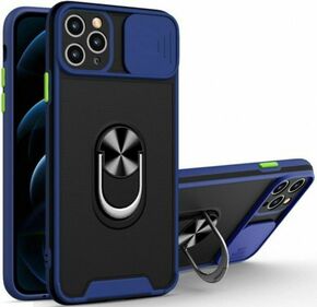 MCTR8-iPhone 13 Pro * Futrola Magnetic Defender Silicone Blue (277)