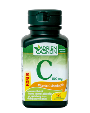 Adrien Gagnon Vitamin C 500mg tbl A120
