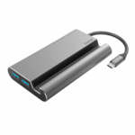 HAMA USB - C adapter 3 x USB-A3.1,HDMI,VGA