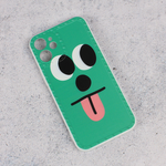 Torbica Smile face za iPhone 12 Mini 5.4 zelena