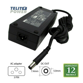 DELL 19.5V-6.7A ( 7.4 * 5.0 ) NADP-130AB 130W LAPTOP ADAPTER