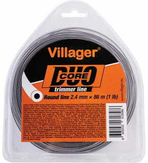 VILLAGER silk za trimer 2.4mm X 1720m (20LB) - duo core - okrugla nit ( 068388 )