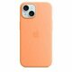 APPLE iPhone 15 Silicone Case w MagSafe - Orange Sorbet (mt0w3zm/a)
