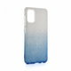 Torbica Double Crystal Dust za Samsung A415F Galaxy A41 plavo srebrna
