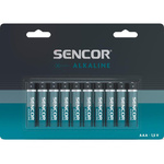 Baterija Sencor LR03 AAA 10BP Alkalna 1/10