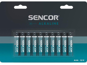 Baterija Sencor LR03 AAA 10BP Alkalna 1/10