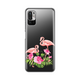 Torbica Silikonska Print Skin za Xiaomi Redmi Note 10 5G Flamingo
