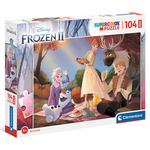 CLEMENTONI puzzle 104 maxi frozen 2