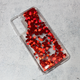 Torbica Liquid Heart za Samsung G996B Galaxy S21 Plus crvena