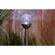 Solarna lampa Steel Sphere LED