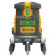 INGCO Samonivelišući linijski laser (zeleni laserski zraci) HLL305205