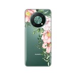 Maskica Silikonska Print Skin za Huawei Nova Y90 Gentle Rose Pattern