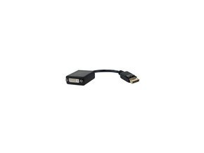 Fast Asia kabl adapter DisplayPort (M) - DVI-I Dual link (F) crni
