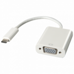 Fast Asia adapter-konverter USB C 3.1 na VGA (m/ž) (Beli)