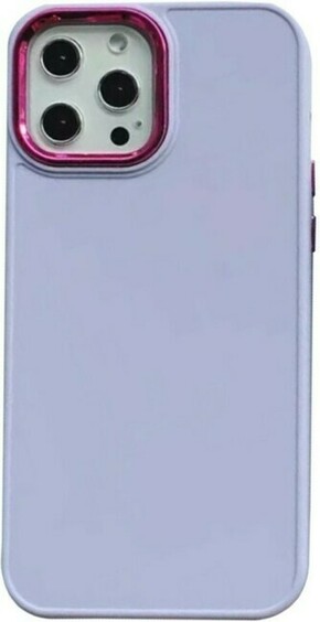 MCTK41 iPhone 12 12 pro Futrola UTP Shiny Lens Silicone Purple 169