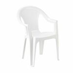 IPAE Baštenska stolica plastična Kora- bela