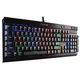 Corsair K70 RGB mehanička tastatura, USB, crna/crvena/srebrna