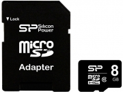 SILICON POWER Memorijska kartica 8GB MicroSDHC (Class 10) - SP008GBSTH010V10-SP