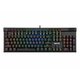Redragon K580 Vata RGB mehanička tastatura, USB, crna/plava/zlatna