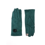 Tvorničke zelene ženske rukavice B-162