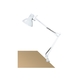 Rabalux Arno stona lampa E27 60W,bela, metal