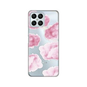 Maskica Silikonska Print Skin za Honor X8 Pink Clouds