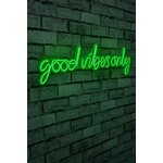 WALLXPERT Good Vibes Only Green