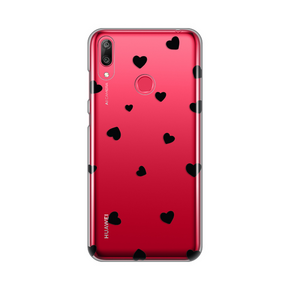 Torbica Silikonska Print Skin za Huawei Y7 2019/Y7Prime 2019 Heart