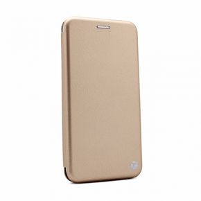 Torbica Teracell Flip Cover za Motorola G8 Power Lite zlatna