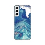 Maskica Silikonska Print za Samsung S906B Galaxy S22 Plus Blue Marble