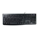 Logitech K120 bežični/žični tastatura, USB, bela/crna