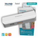 Romoss power bank 2000 mAh