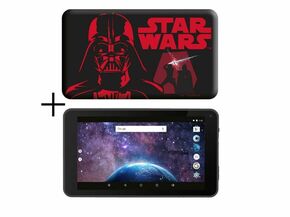 Tablet ESTAR Themed StarWarsBB8 7399 HD 7"/QC 1.3GHz/2GB/16GB/WiFi/0.3MP/Android 9/crvena