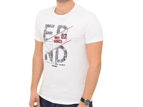 Eastbound Muška majica Ebnd Tee EBM721-Wht