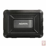 Adata AED600-U31-CBK, SATA, USB, 2,5"