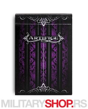 Karte za igranje Artifice Purple Deck